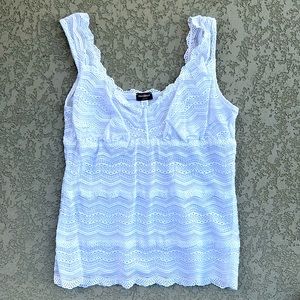 Cosabella white camisole, large